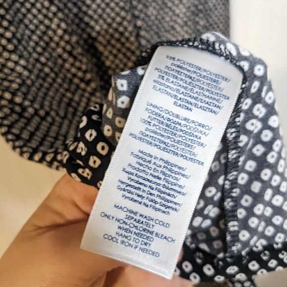 CHAPS Faux Wrap Dress - Picture 2 of 5